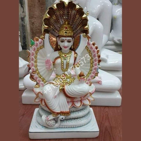 Padmavatee Mata Marble Murti